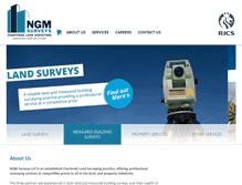 Tablet Screenshot of ngmsurveys.co.uk